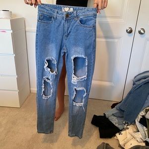 Boohoo denim boyfriend jeans